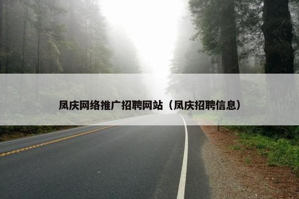 凤庆网络推广招聘网站（凤庆招聘信息）