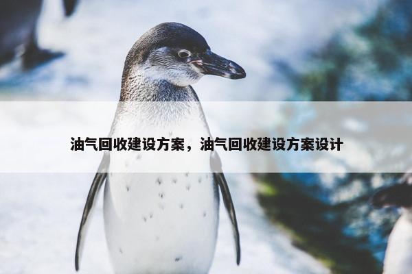油气回收建设方案，油气回收建设方案设计