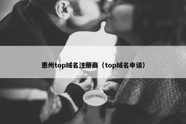 惠州top域名注册商（top域名申请）