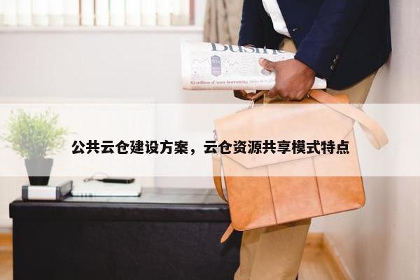 公共云仓建设方案，云仓资源共享模式特点