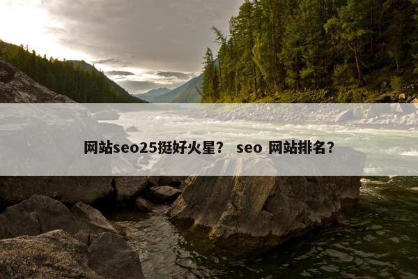 网站seo25挺好火星？ seo 网站排名？