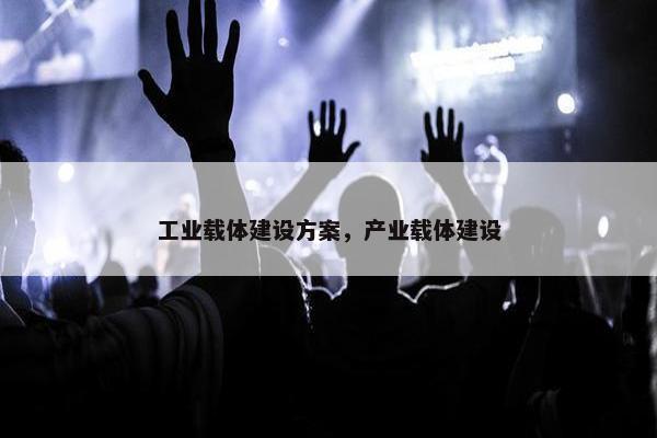 工业载体建设方案，产业载体建设