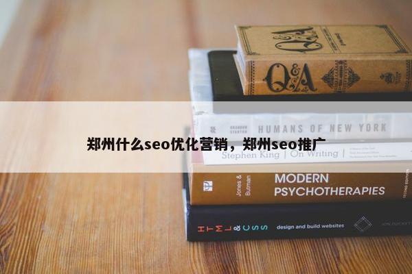 郑州什么seo优化营销，郑州seo推广