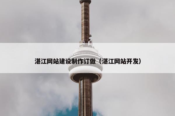 湛江网站建设制作订做（湛江网站开发）