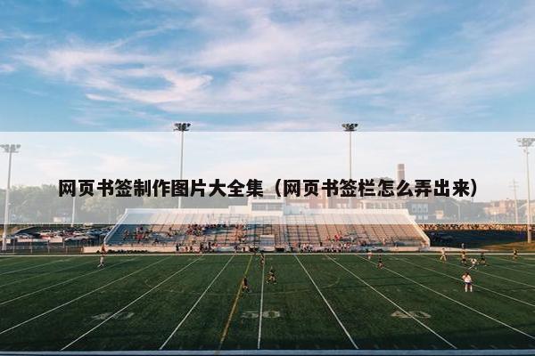 网页书签制作图片大全集（网页书签栏怎么弄出来）