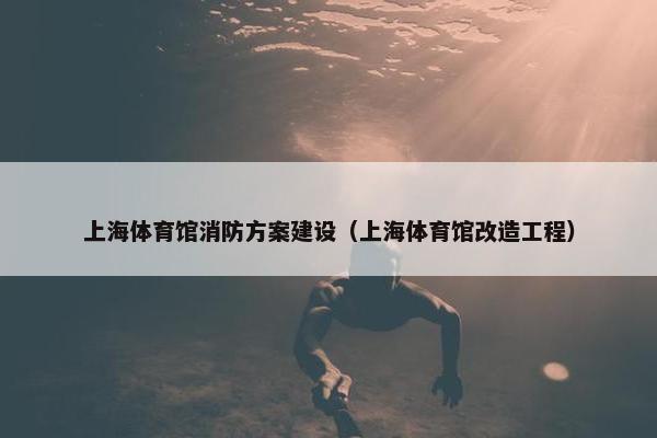 上海体育馆消防方案建设（上海体育馆改造工程）