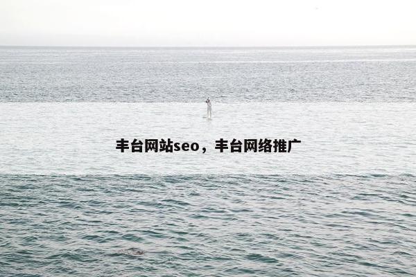 丰台网站seo，丰台网络推广