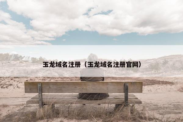 玉龙域名注册（玉龙域名注册官网）