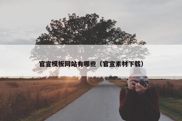 官宣模板网站有哪些（官宣素材下载）