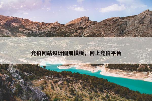 竞拍网站设计图册模板，网上竞拍平台