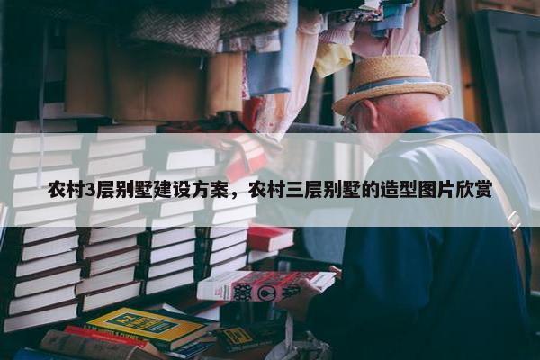 农村3层别墅建设方案，农村三层别墅的造型图片欣赏