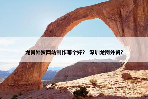 龙岗外贸网站制作哪个好？ 深圳龙岗外贸？