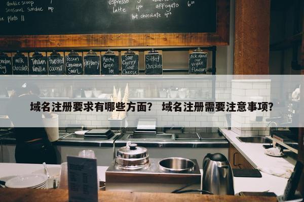 域名注册要求有哪些方面？ 域名注册需要注意事项？