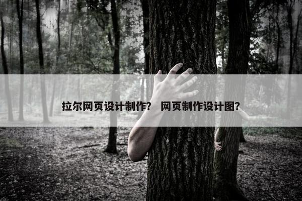 拉尔网页设计制作？ 网页制作设计图？
