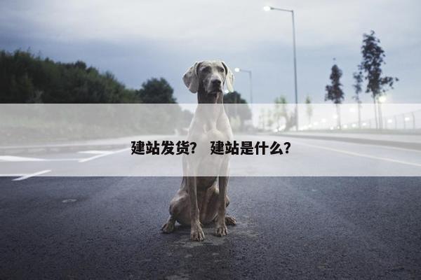 建站发货？ 建站是什么？