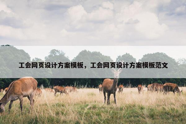 工会网页设计方案模板，工会网页设计方案模板范文