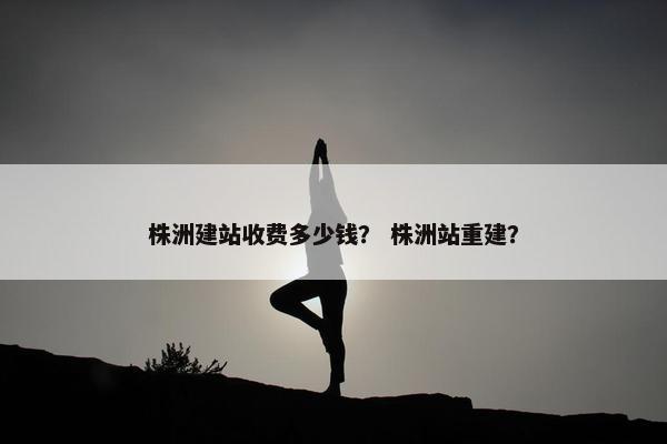 株洲建站收费多少钱？ 株洲站重建？