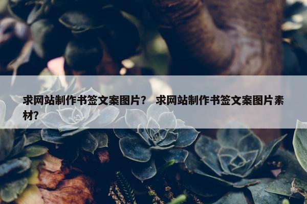 求网站制作书签文案图片？ 求网站制作书签文案图片素材？