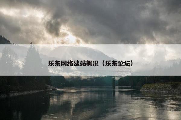乐东网络建站概况（乐东论坛）