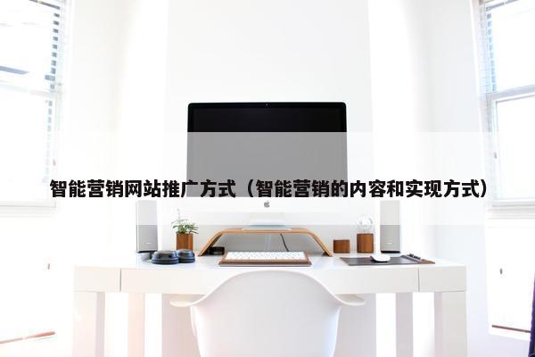 智能营销网站推广方式（智能营销的内容和实现方式）