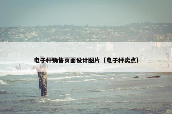 电子秤销售页面设计图片（电子秤卖点）