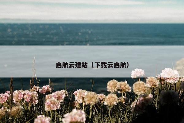 启航云建站（下载云启航）