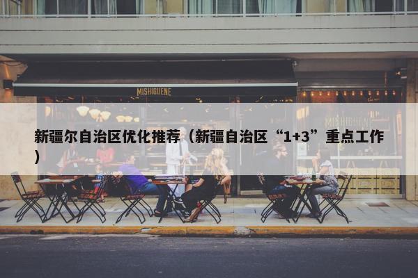 新疆尔自治区优化推荐（新疆自治区“1+3”重点工作）