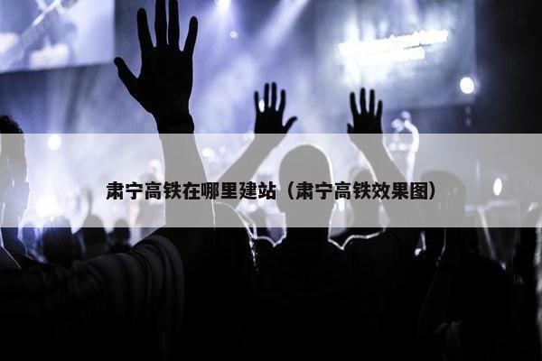 肃宁高铁在哪里建站（肃宁高铁效果图）