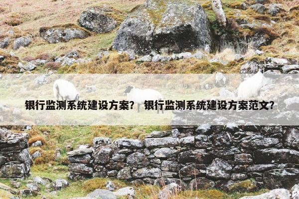 银行监测系统建设方案？ 银行监测系统建设方案范文？