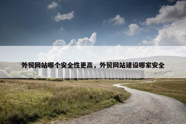 外贸网站哪个安全性更高，外贸网站建设哪家安全
