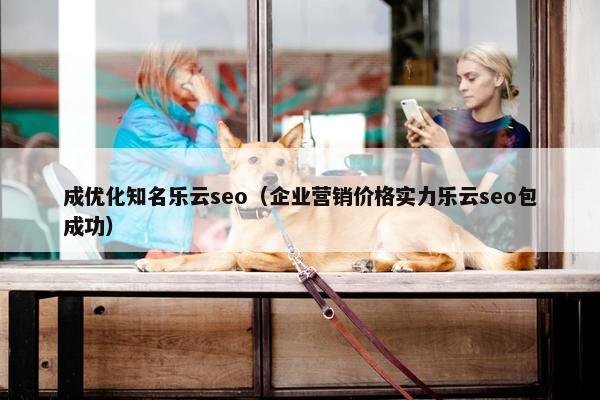 成优化知名乐云seo（企业营销价格实力乐云seo包成功）