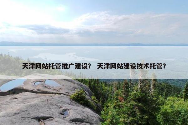 天津网站托管推广建设？ 天津网站建设技术托管？