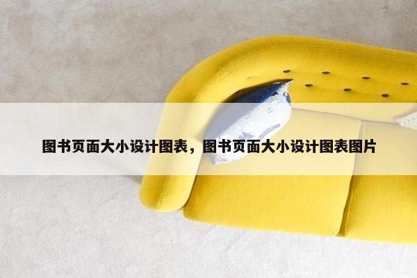 图书页面大小设计图表，图书页面大小设计图表图片