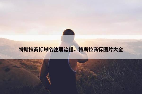 特斯拉商标域名注册流程，特斯拉商标图片大全
