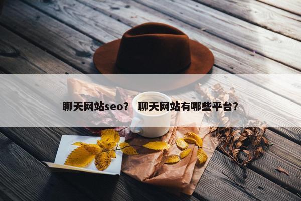 聊天网站seo？ 聊天网站有哪些平台？