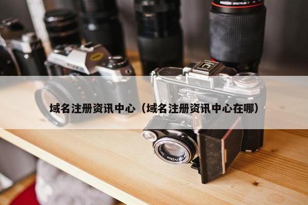 域名注册资讯中心（域名注册资讯中心在哪）