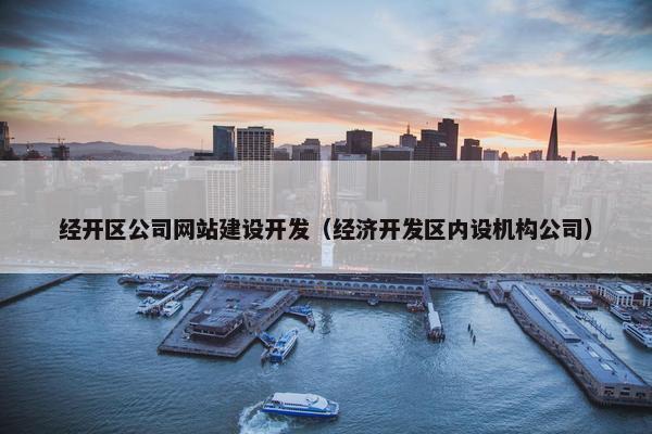 经开区公司网站建设开发（经济开发区内设机构公司）