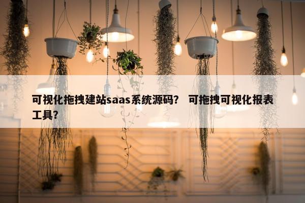可视化拖拽建站saas系统源码？ 可拖拽可视化报表工具？