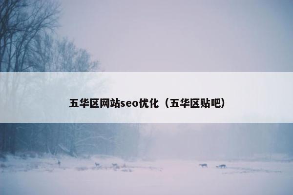 五华区网站seo优化（五华区贴吧）