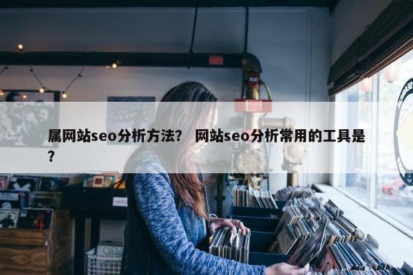 属网站seo分析方法？ 网站seo分析常用的工具是？
