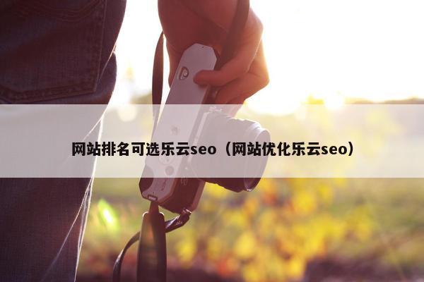 网站排名可选乐云seo（网站优化乐云seo）