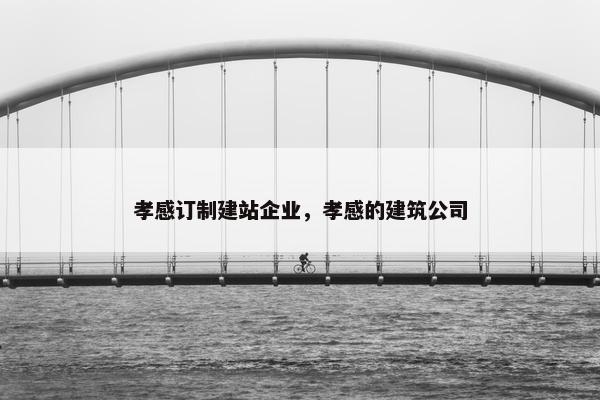 孝感订制建站企业，孝感的建筑公司