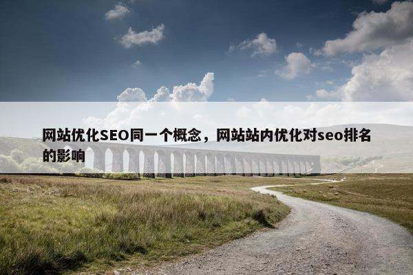 网站优化SEO同一个概念，网站站内优化对seo排名的影响