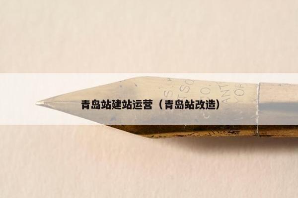 青岛站建站运营（青岛站改造）