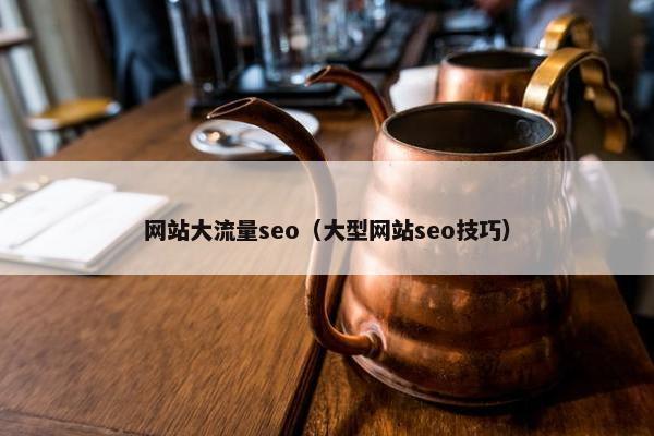 网站大流量seo（大型网站seo技巧）