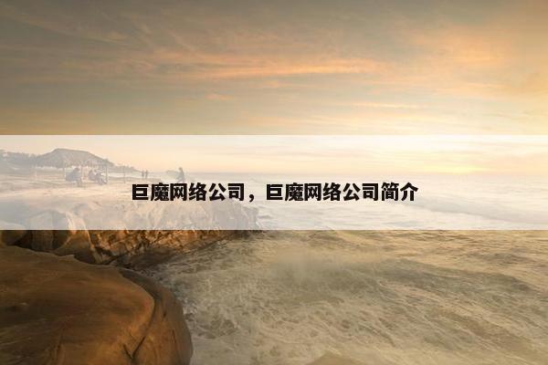 巨魔网络公司，巨魔网络公司简介