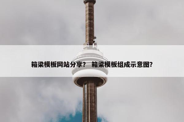 箱梁模板网站分享？ 箱梁模板组成示意图？