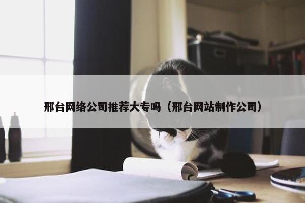 邢台网络公司推荐大专吗（邢台网站制作公司）