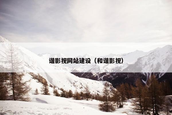 谐影视网站建设（和谐影视）