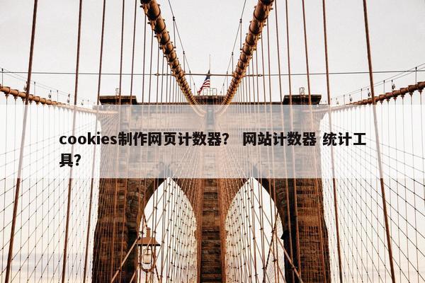 cookies制作网页计数器？ 网站计数器 统计工具？